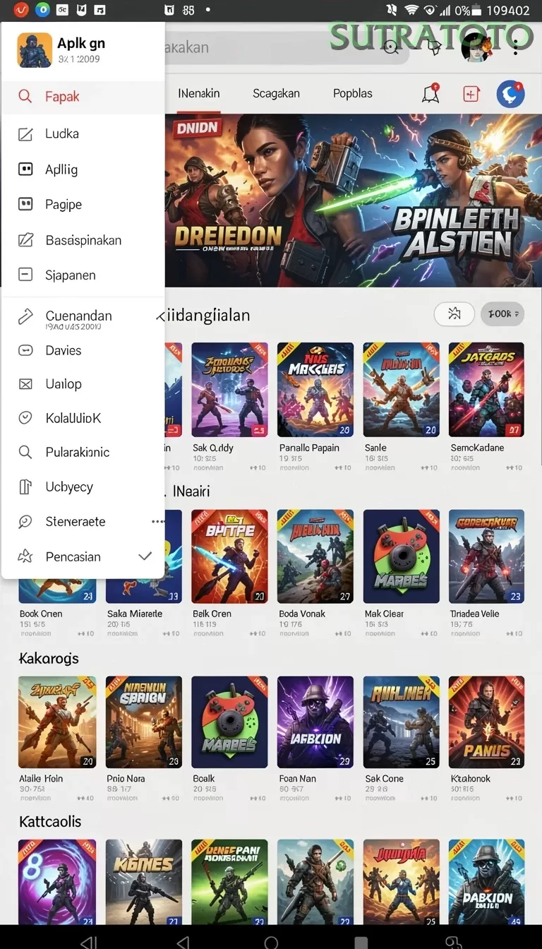 Cuplikan layar DHX4D — aktivitas