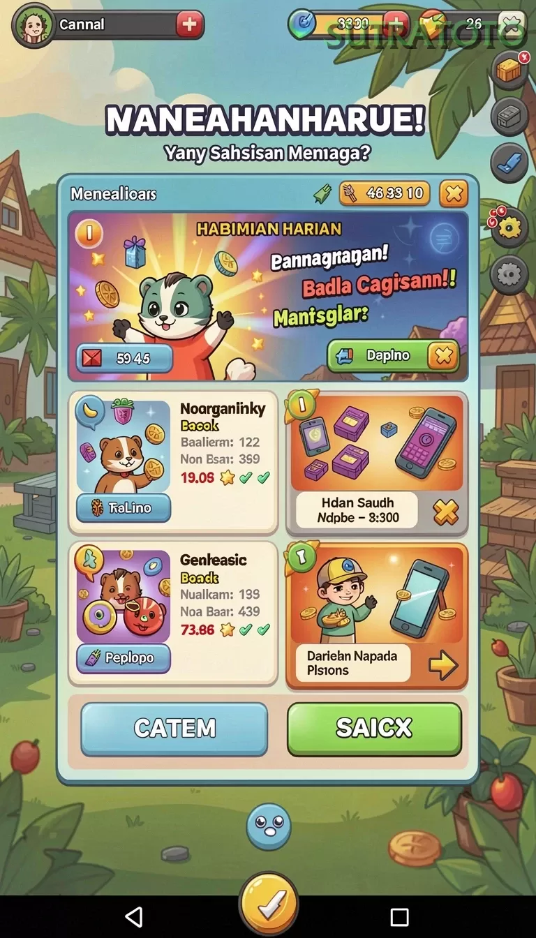 Cuplikan layar 7METER — pengaturan akun