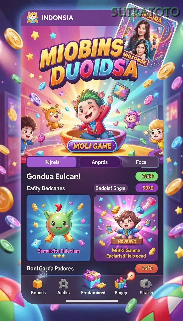 Cuplikan layar RAJAWALI55 — menu navigasi